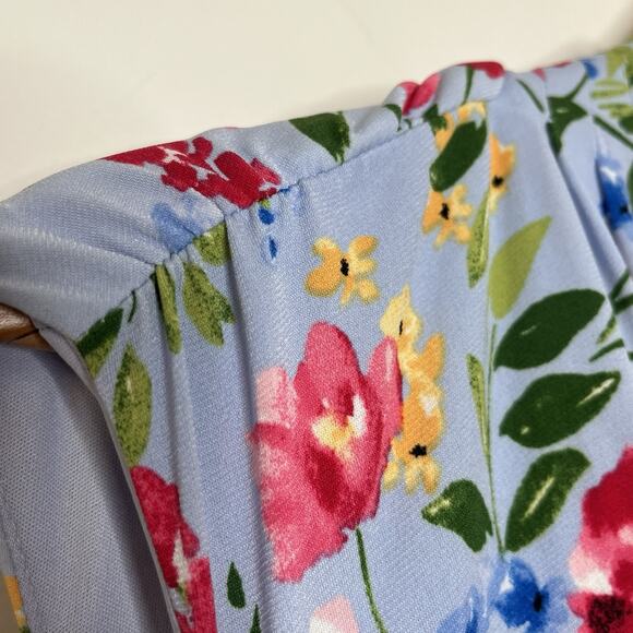 Vince Camuto Floral Dress Womens Size 12 Graduation Wedding Guest Summer Event - Picture 3 of 10